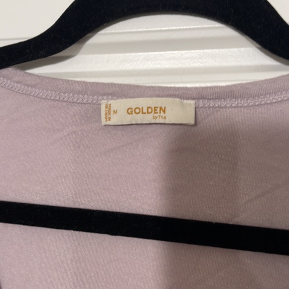 Scoop neck T-shirt - GOLDEN by TNA - Picture 2 of 2